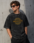 Bhagwan - Unisex Acid Washed Oversized Tee