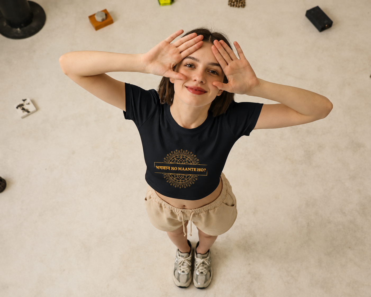 Bhagwan - Crop Top