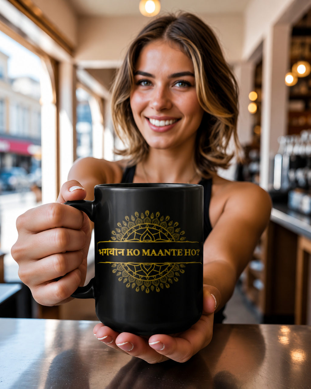 Bhagwan - Black Coffee Mug