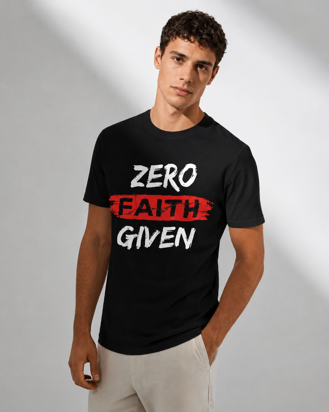 Zero Faith Given - Unisex Supima T-Shirt