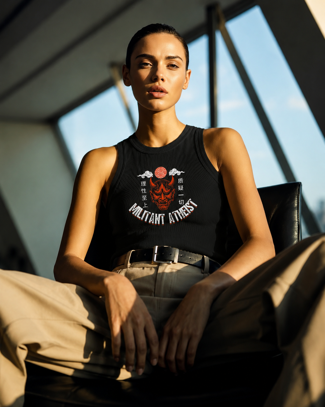 Militant Atheist - Women's Tank Top