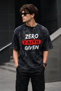 Zero Faith Given - Unisex Acid Washed Oversized Tee