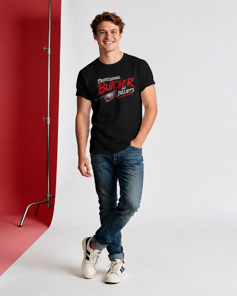 Professional Butcher - Unisex Supima T-Shirt